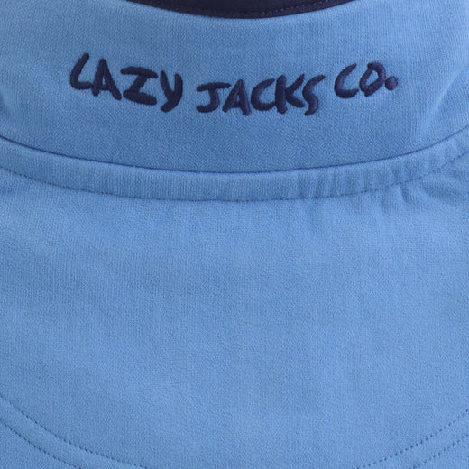 LJ3 - Ladies 1/4 Zip Sweatshirt - Blue