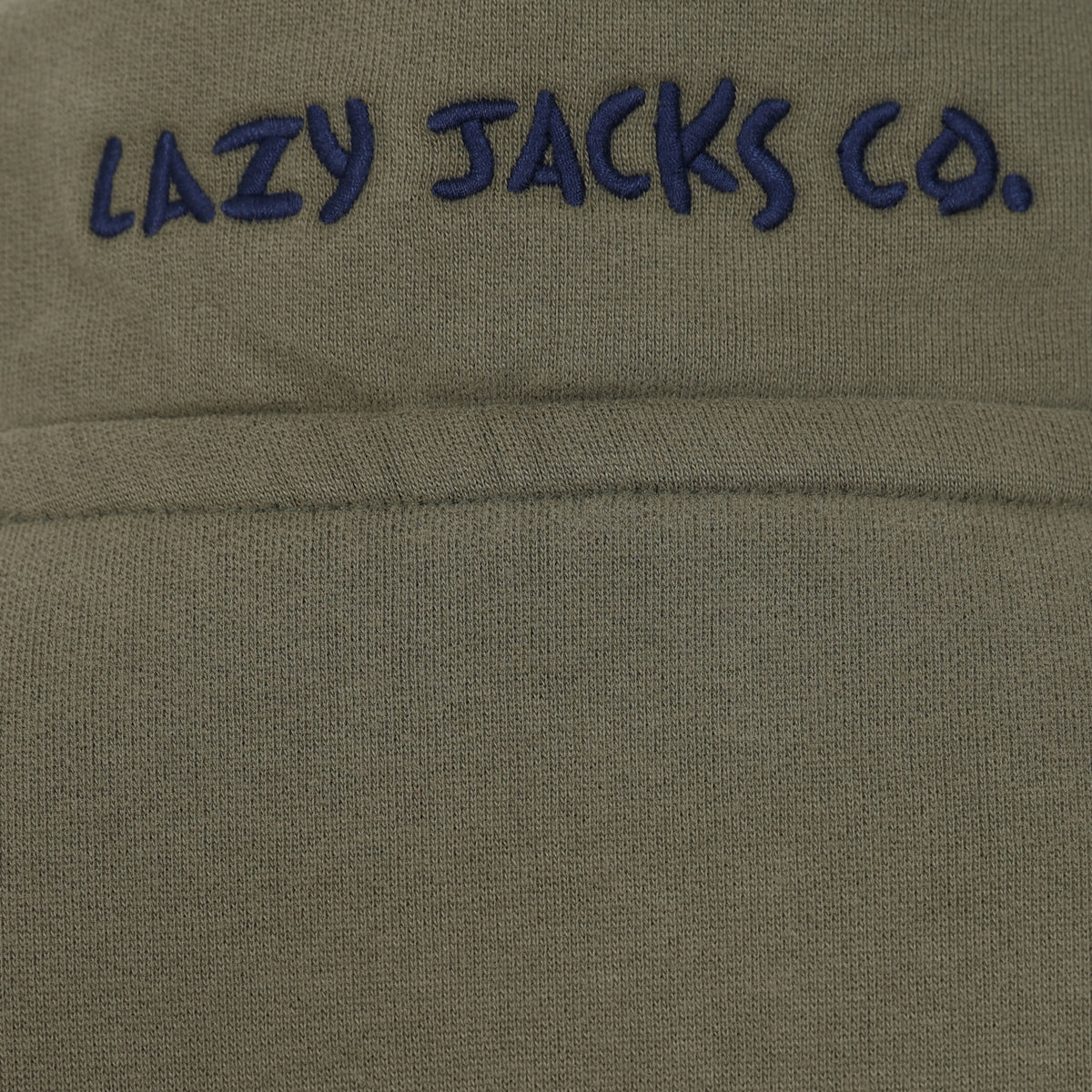 LJ3 - Ladies' 1/4 Zip Sweatshirt - Khaki