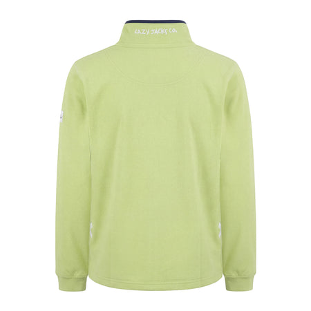 LJ3 - Ladies 1/4 Zip Sweatshirt - Lime