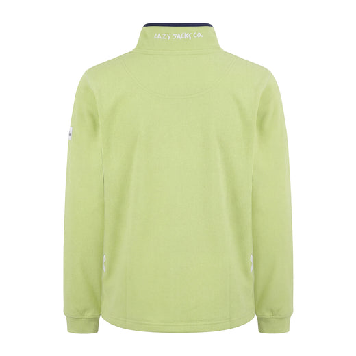 LJ3 - Ladies 1/4 Zip Sweatshirt - Lime
