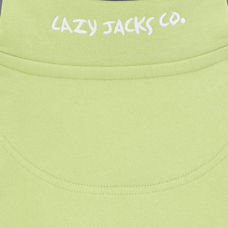 LJ3 - Ladies 1/4 Zip Sweatshirt - Lime