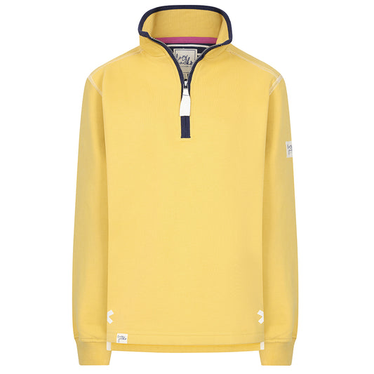 LJ3 - Ladies 1/4 Zip Sweatshirt - Lemon