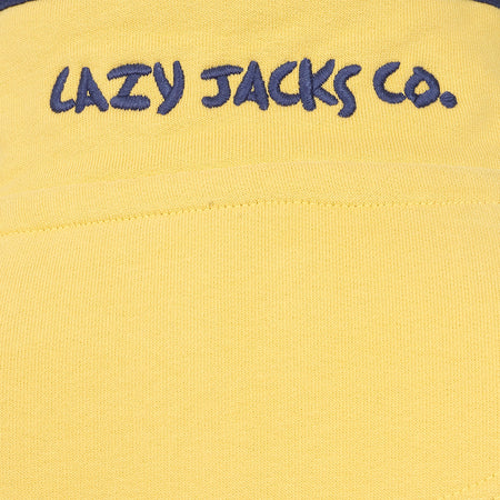 LJ3 - Ladies 1/4 Zip Sweatshirt - Lemon