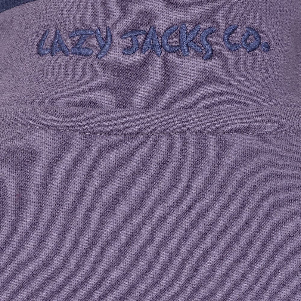 LJ3 - Ladies Quarter Zip Sweatshirt - Mauve