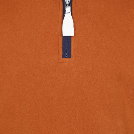LJ3 - Ladies Quarter Zip Sweatshirt - Orange