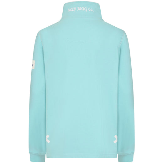 LJ3 - Ladies 1/4 Zip Sweatshirt - Peppermint
