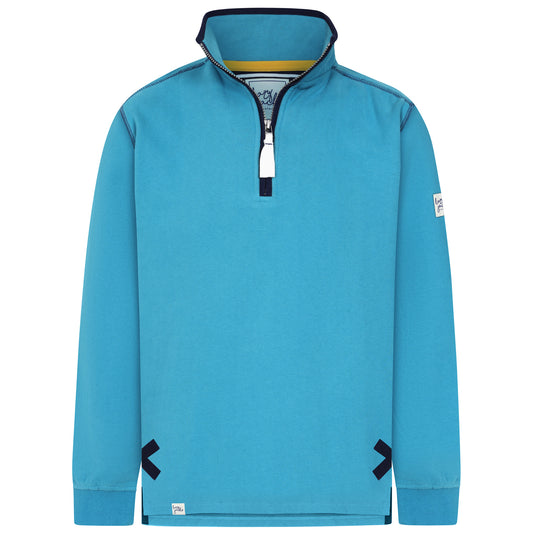 LJ3 - Ladies Quarter Zip Sweatshirt - Petrol
