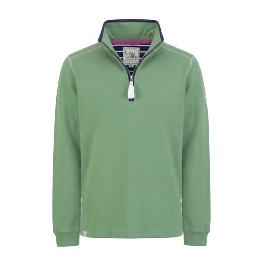 LJ3 - Ladies 1/4 Zip Sweatshirt - Samphire