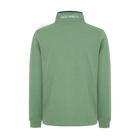LJ3 - Ladies 1/4 Zip Sweatshirt - Samphire