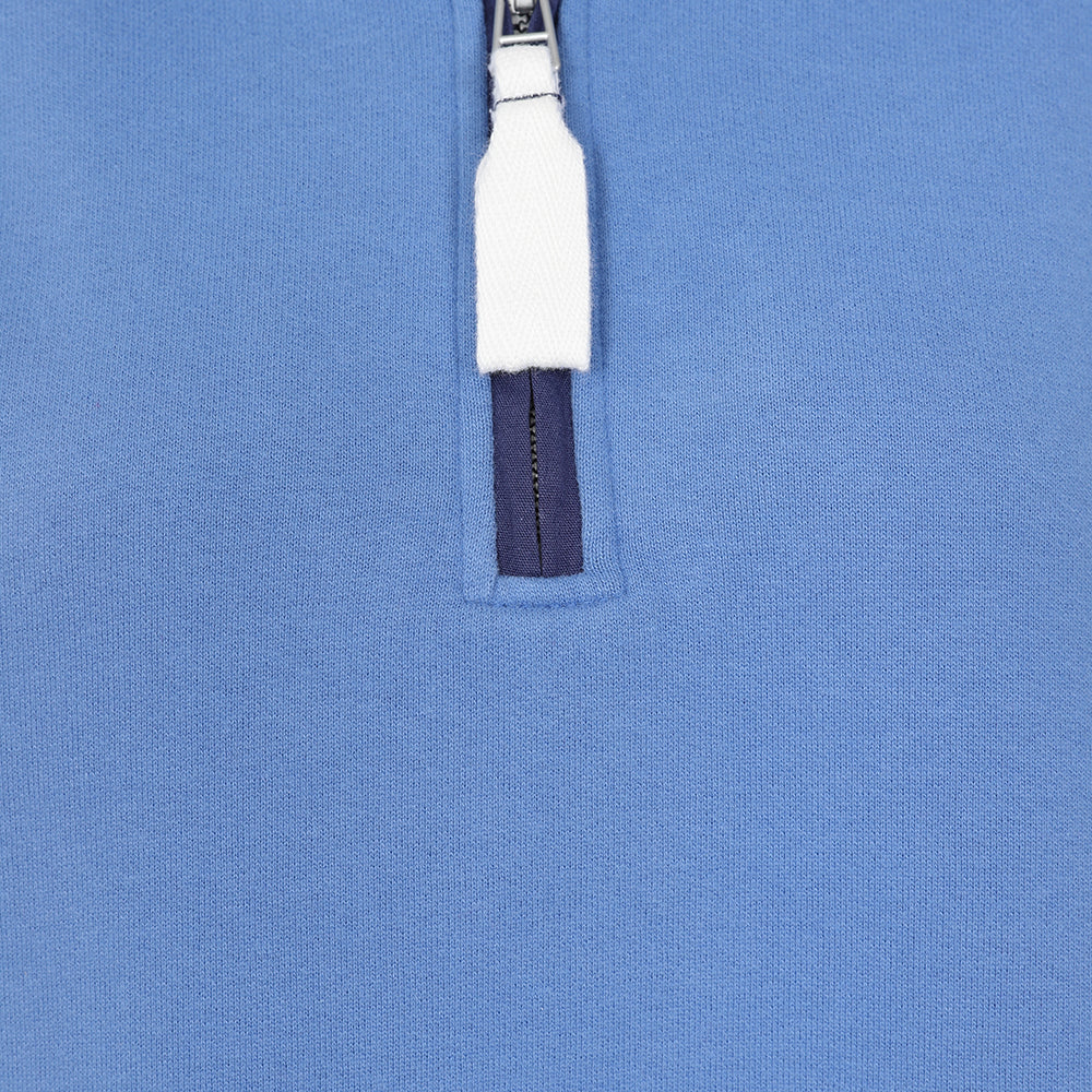 LJ3 - Ladies' 1/4 Zip Sweatshirt - Sapphire