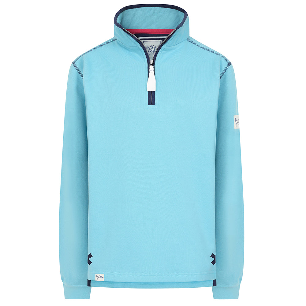 LJ3 - Ladies' 1/4 Zip Sweatshirt - Spearmint