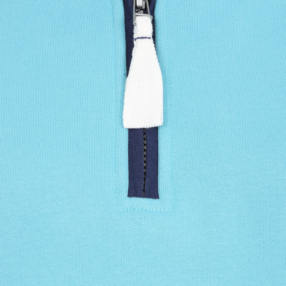 LJ3 - Ladies' 1/4 Zip Sweatshirt - Spearmint