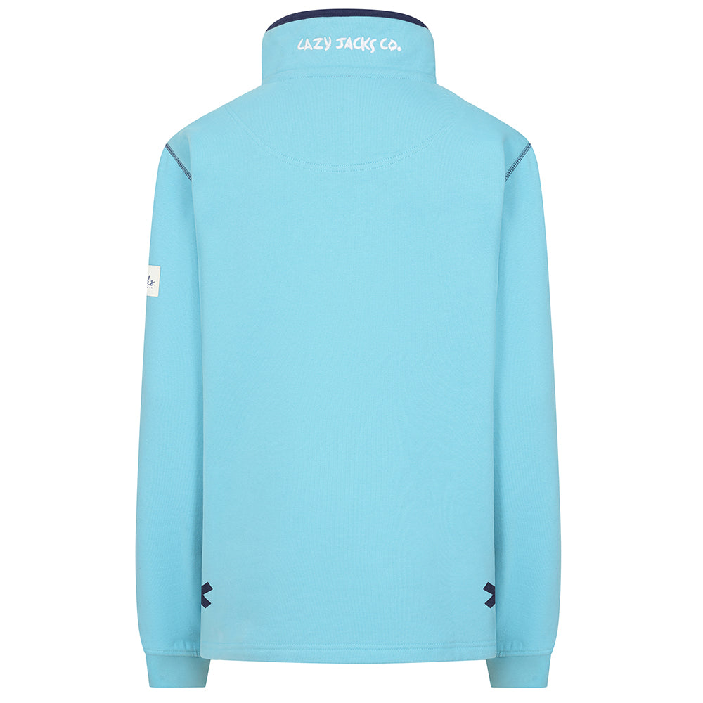 LJ3 - Ladies' 1/4 Zip Sweatshirt - Spearmint