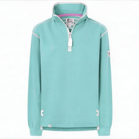 LJ3 - Ladies 1/4 Zip Sweatshirt - Peppermint