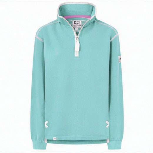 LJ3 - Ladies 1/4 Zip Sweatshirt - Peppermint