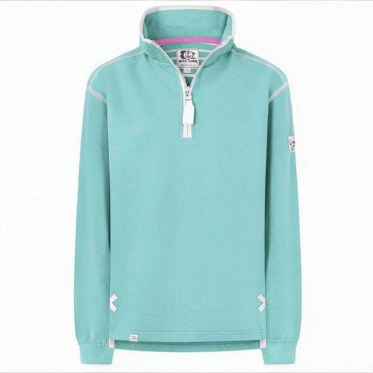 LJ3 - Ladies 1/4 Zip Sweatshirt - Peppermint