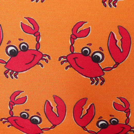 Cosmetic and Wash Bag Pair - Crab