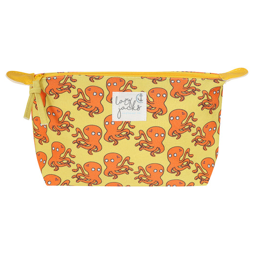 Cosmetic and Wash Bag Pair - Octopus