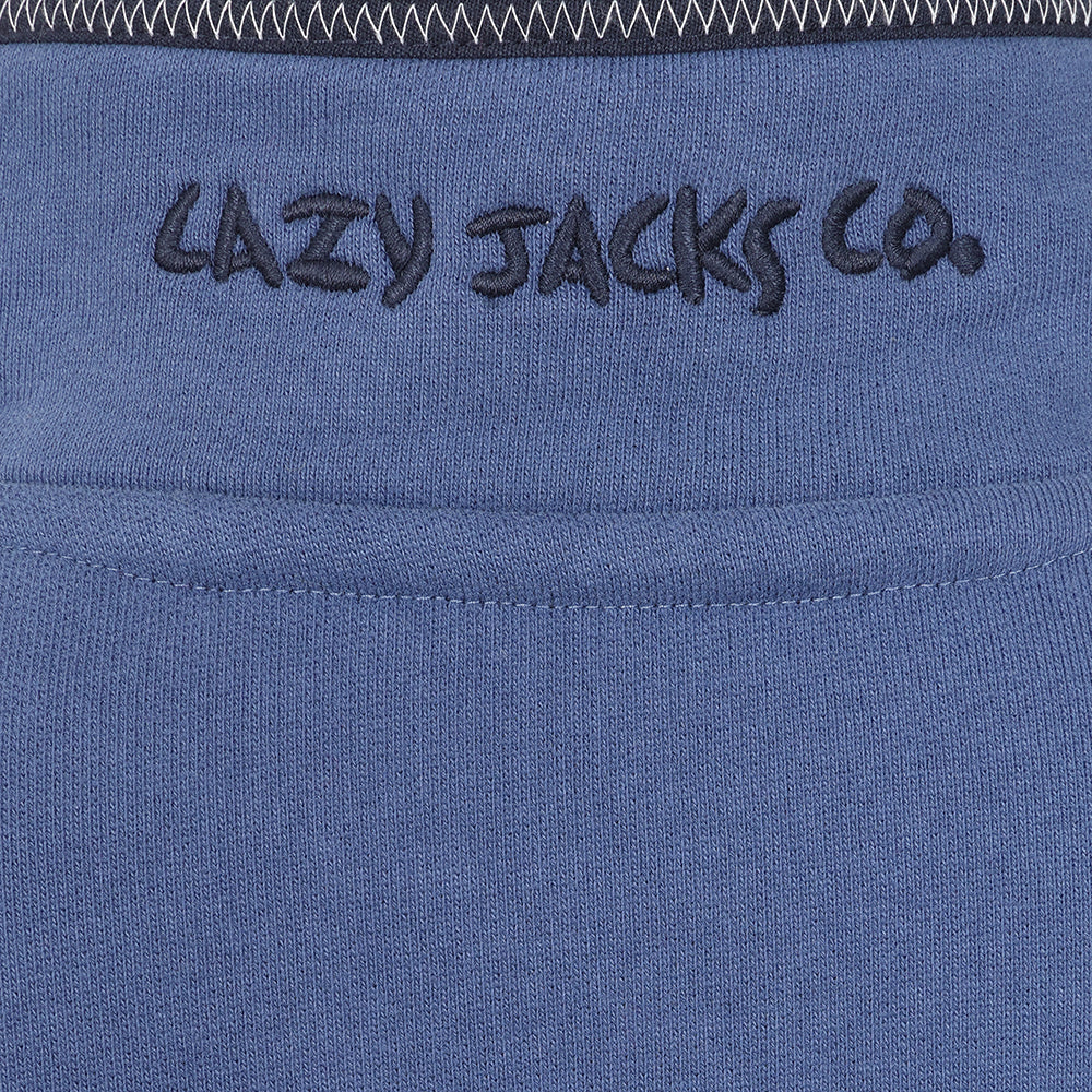 LJ40C - Boy's 1/4 Zip Sweatshirt - Denim