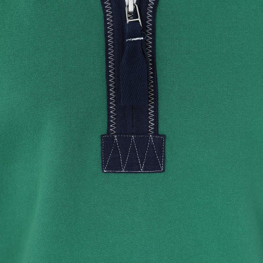 LJ40C - Boy's 1/4 Zip Sweatshirt - Fern