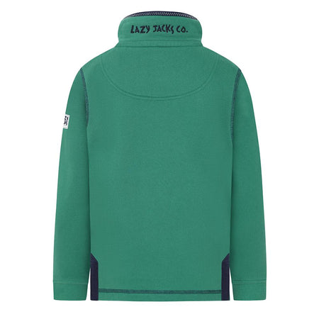 LJ40C - Boy's 1/4 Zip Sweatshirt - Fern