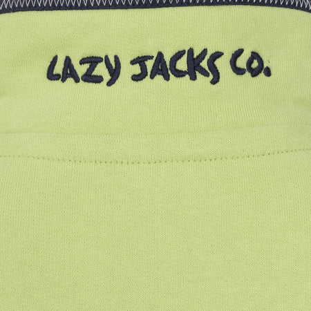 LJ40C  - Boy's 1/4 Zip Sweatshirt - Lime