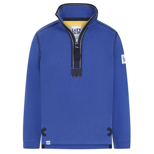 LJ3C - Boy's 1/4 Zip Sweatshirt - Royal