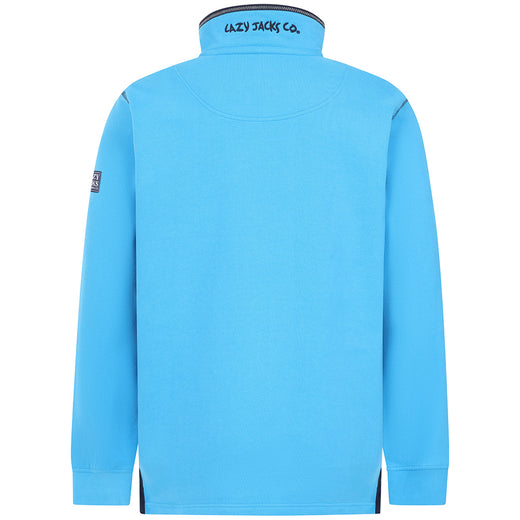 LJ40 - Quarter Zip Sweatshirt - Blue Lagoon