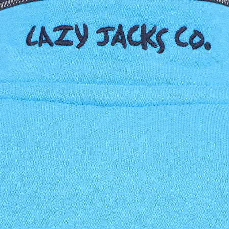 LJ40 - Quarter Zip Sweatshirt - Blue Lagoon