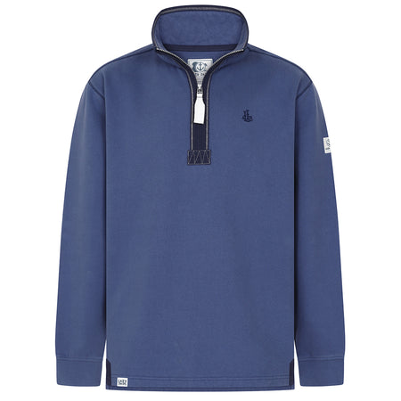 LJ40 - Quarter Zip Sweatshirt - Denim