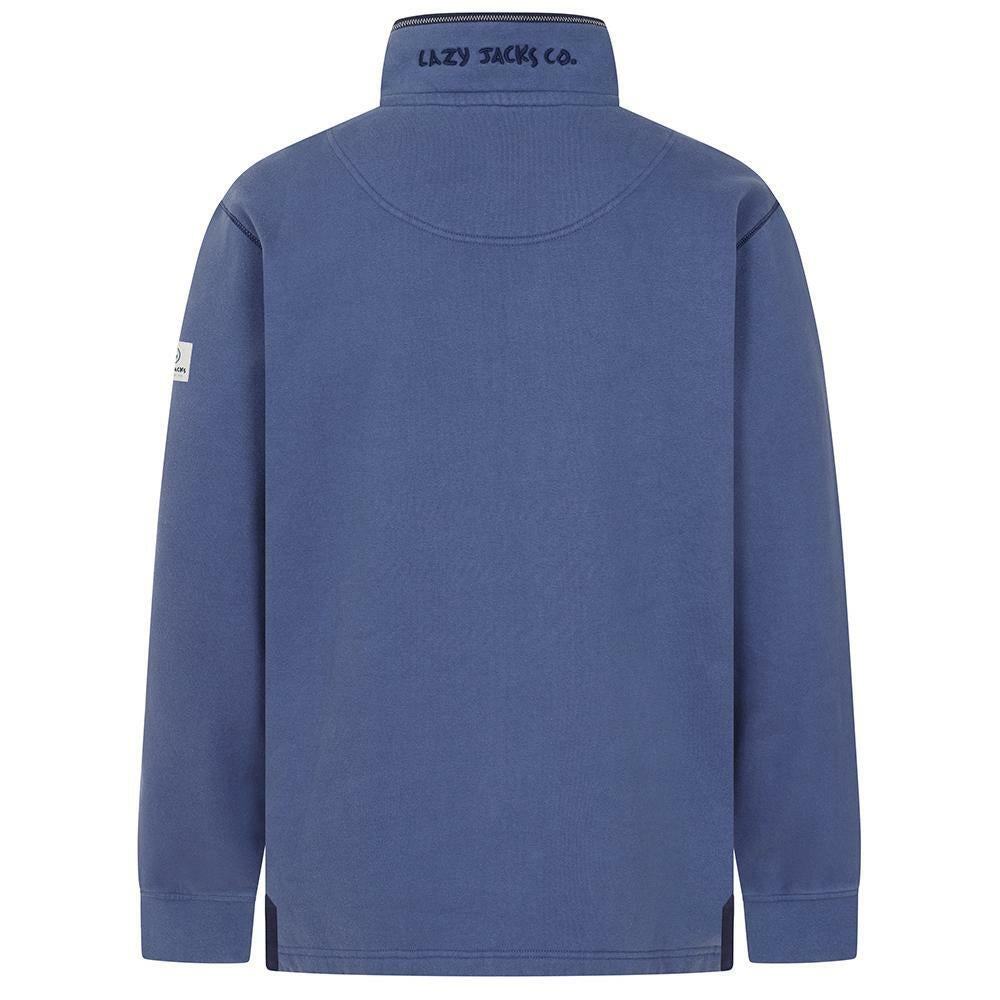 LJ40 - Men's Quarter Zip Sweatshirt - Denim