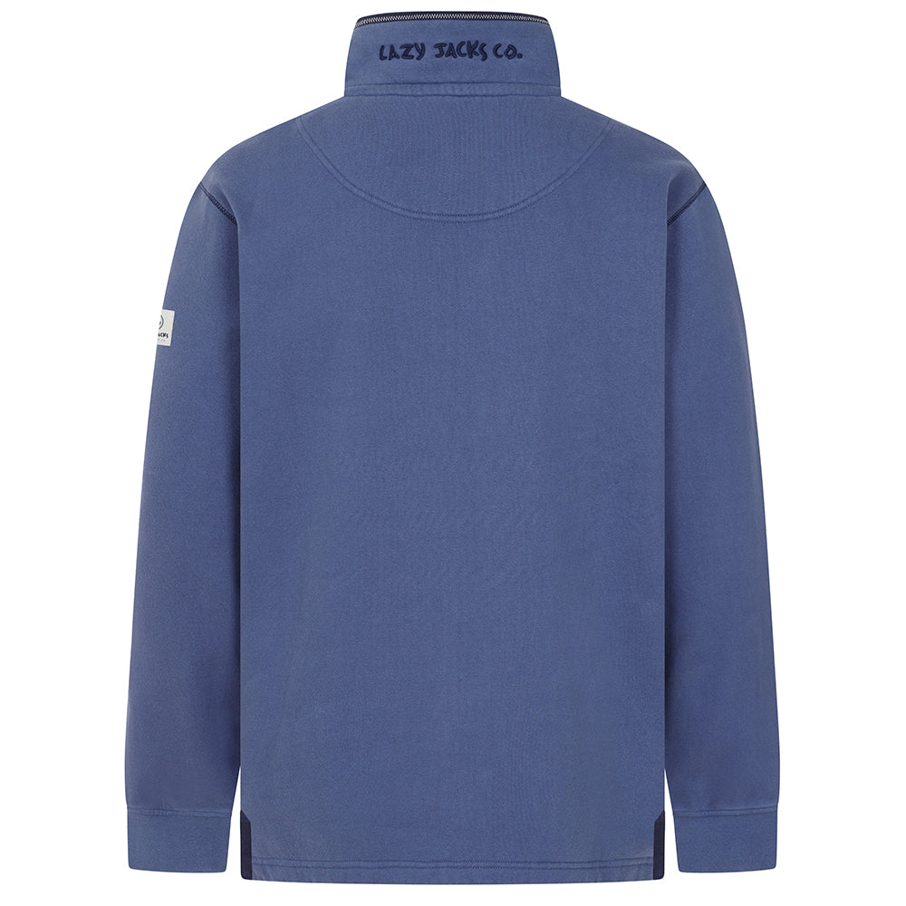LJ40 - Quarter Zip Sweatshirt - Denim