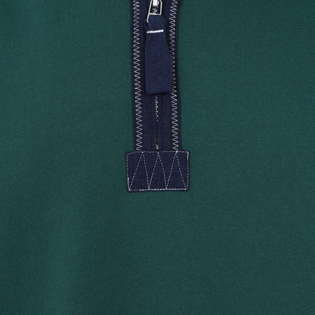 LJ40 - Men's Quarter Zip Sweatshirt - Forest