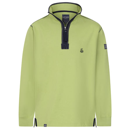 LJ40 - Quarter Zip Sweatshirt - Lime