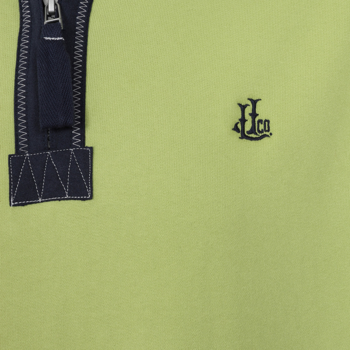 LJ40 - Quarter Zip Sweatshirt - Lime