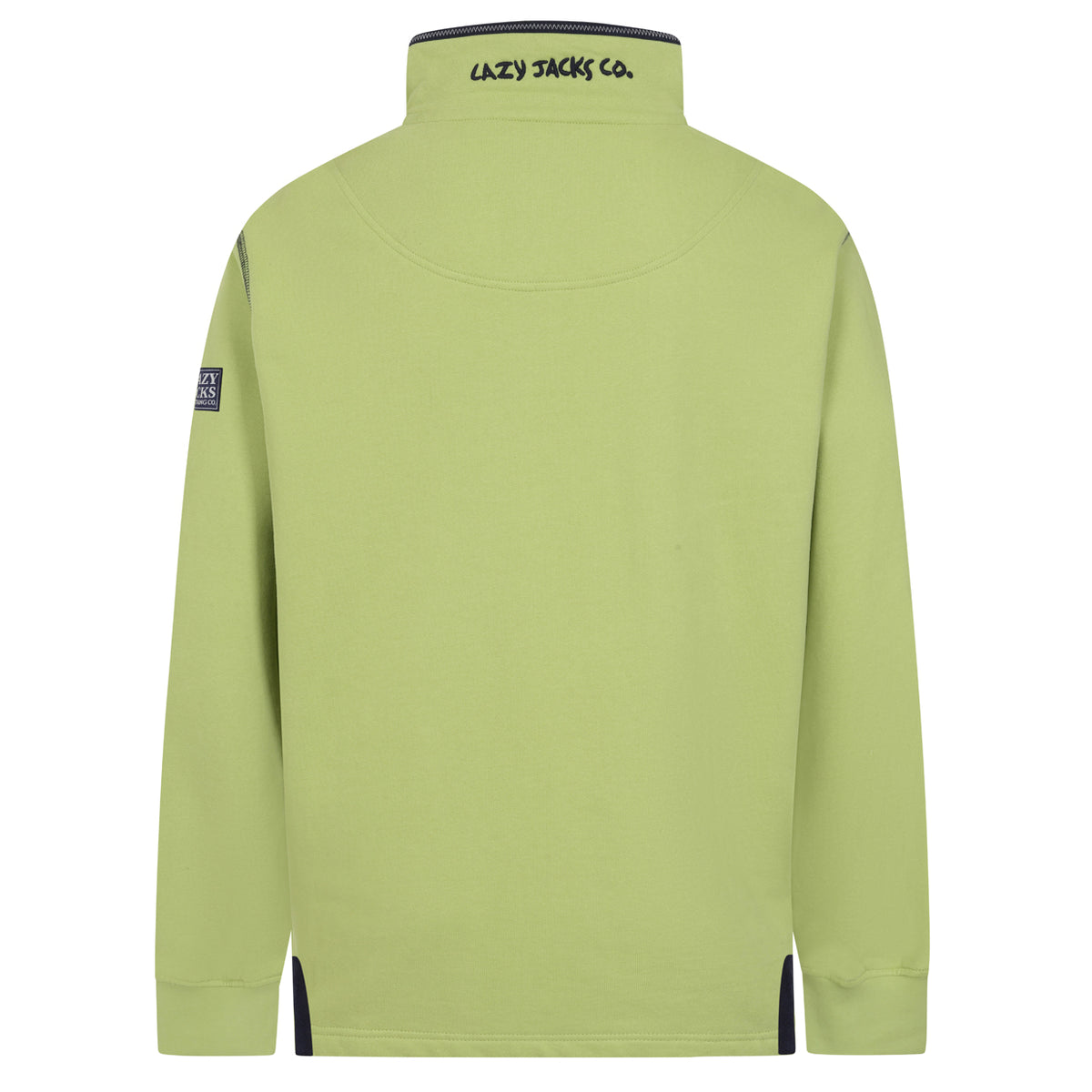 LJ40 - Quarter Zip Sweatshirt - Lime