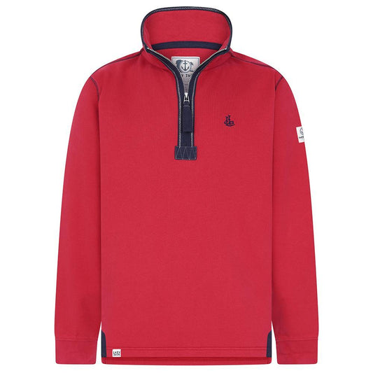 LJ40 - Men's Signature 1/4 Zip Sweatshirt - Rouge