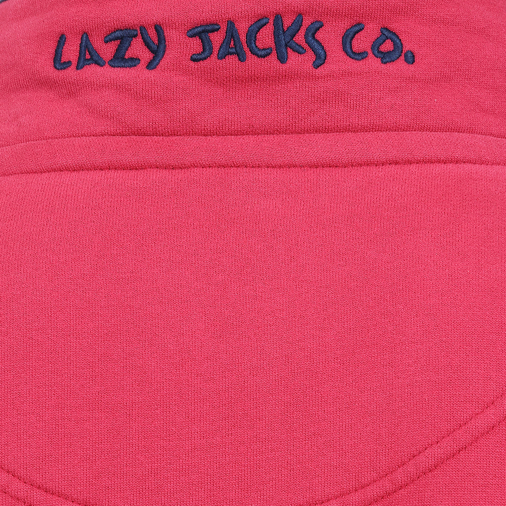 LJ40 - Men's 1/4 Zip Sweatshirt - Rouge