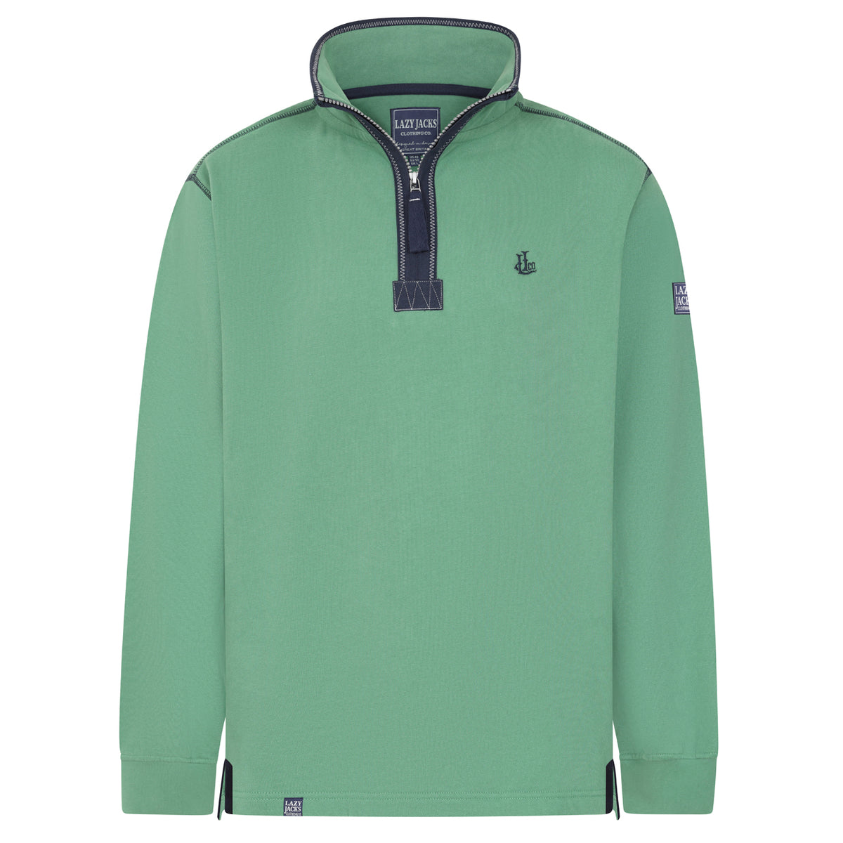 LJ40 - Quarter Zip Sweatshirt - Seaweed