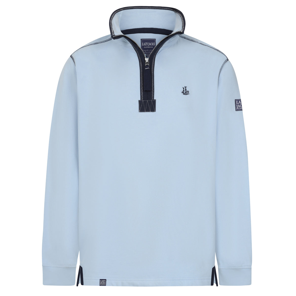 LJ40 - Quarter Zip Sweatshirt - Sky