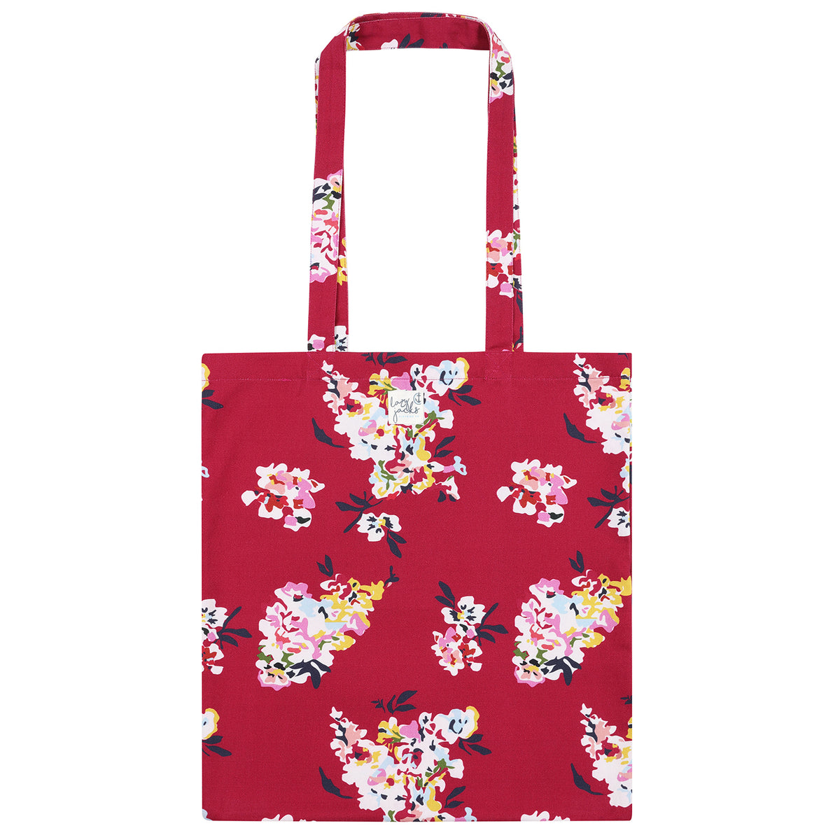LJ409 - Printed Tote Bag - Wildflower Rouge