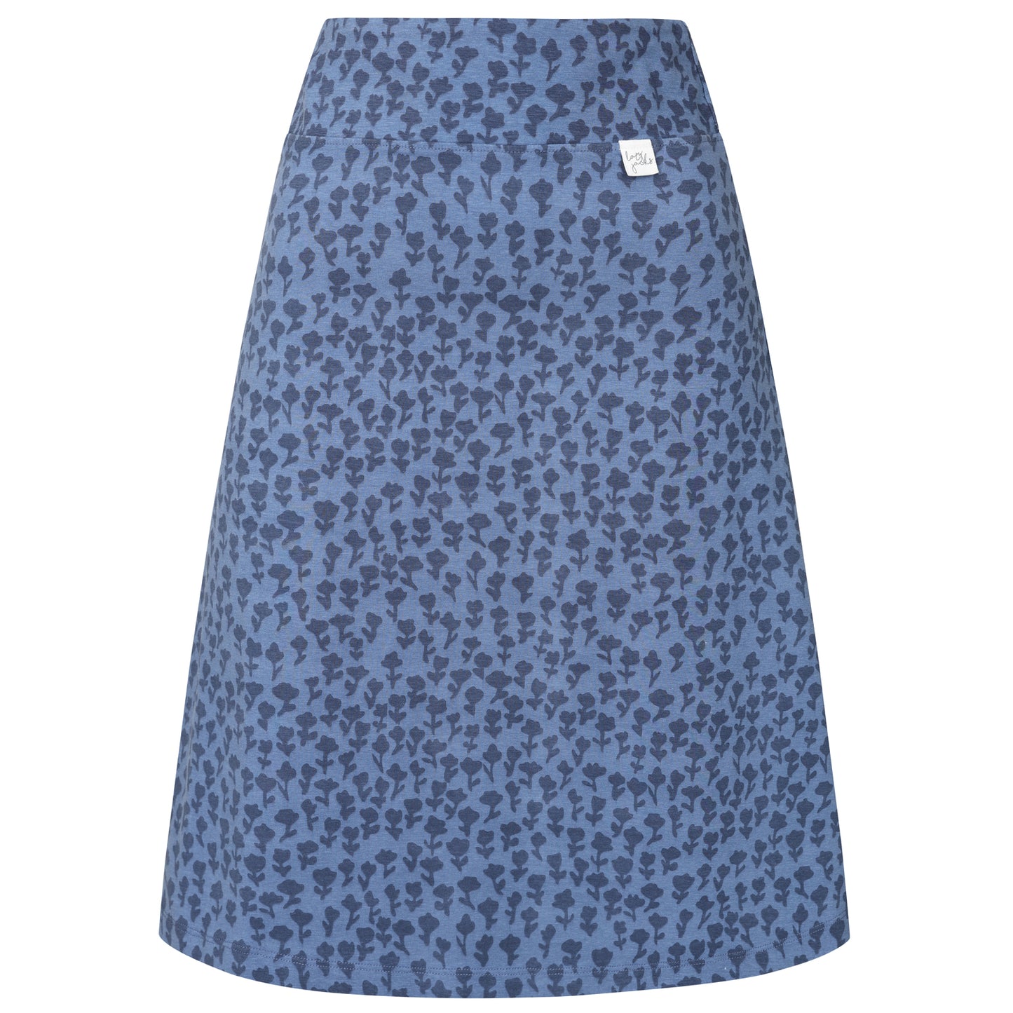 LJ41 - Printed Jersey Skirt - Dandy