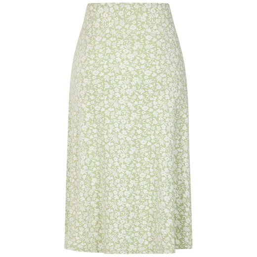 LJ41 - Printed Jersey Skirt - Flora Grass