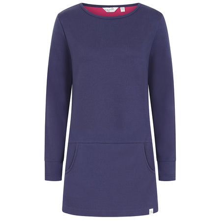 LJ430 - Panel Tunic With Pockets - Twilight