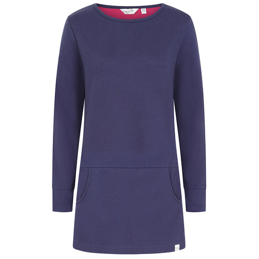 LJ430 - Panel Tunic With Pockets - Twilight