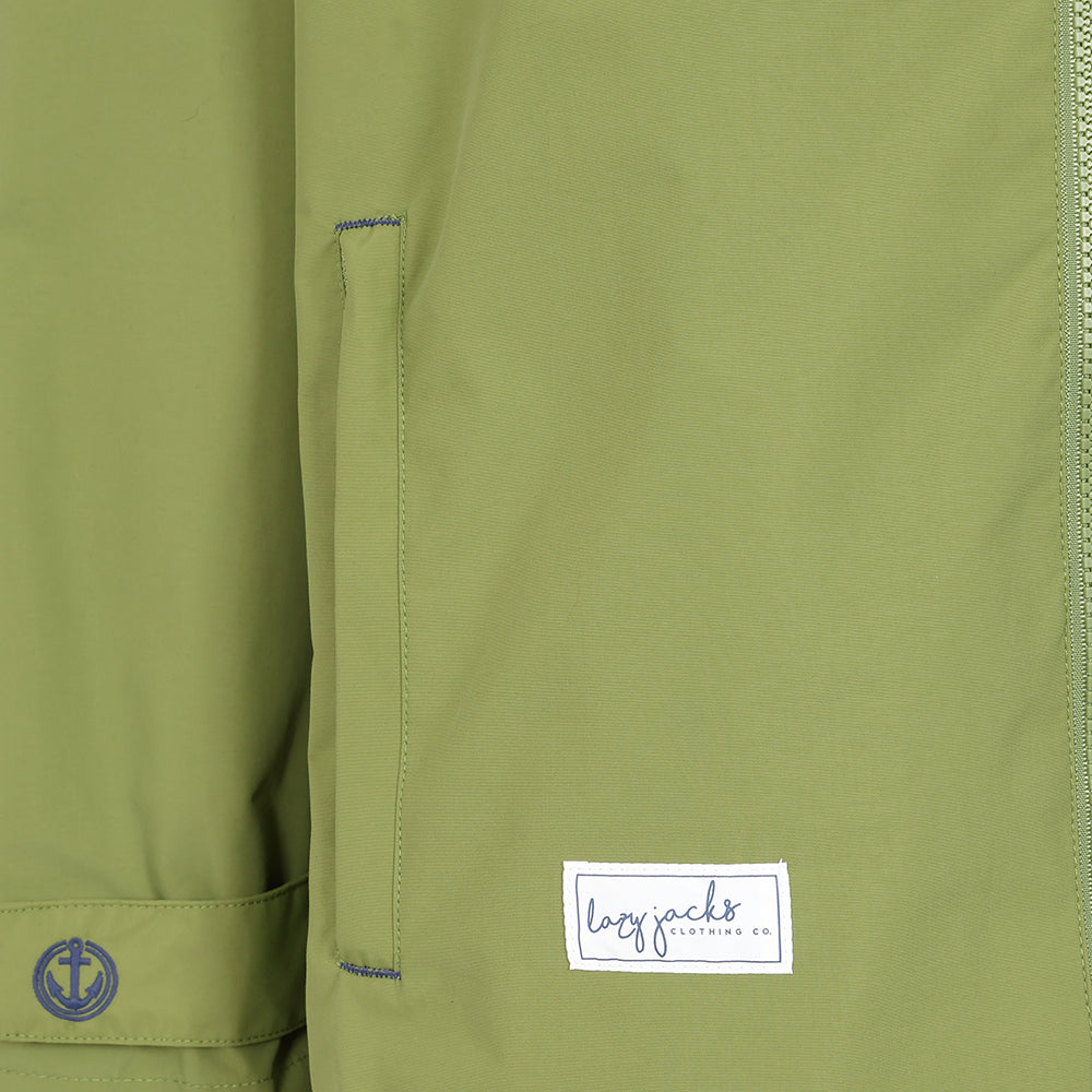 LJ45 - Ladies Waterproof Coat - Sage