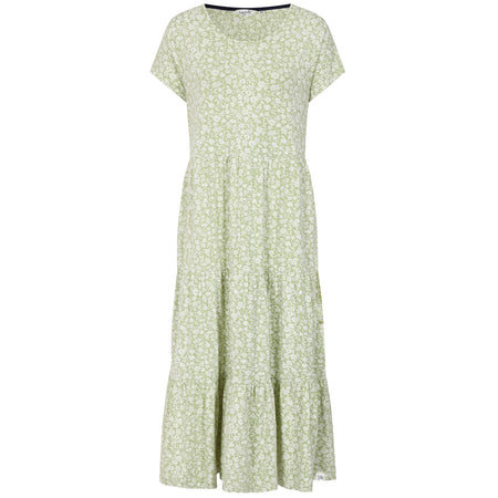 LJ520 - Patterned Maxi Dress - Flora Grass