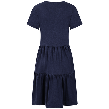LJ524 - Ladies Tiered Dress - Midnight