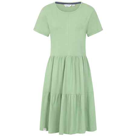 LJ524 - Ladies Tiered Dress - Grass