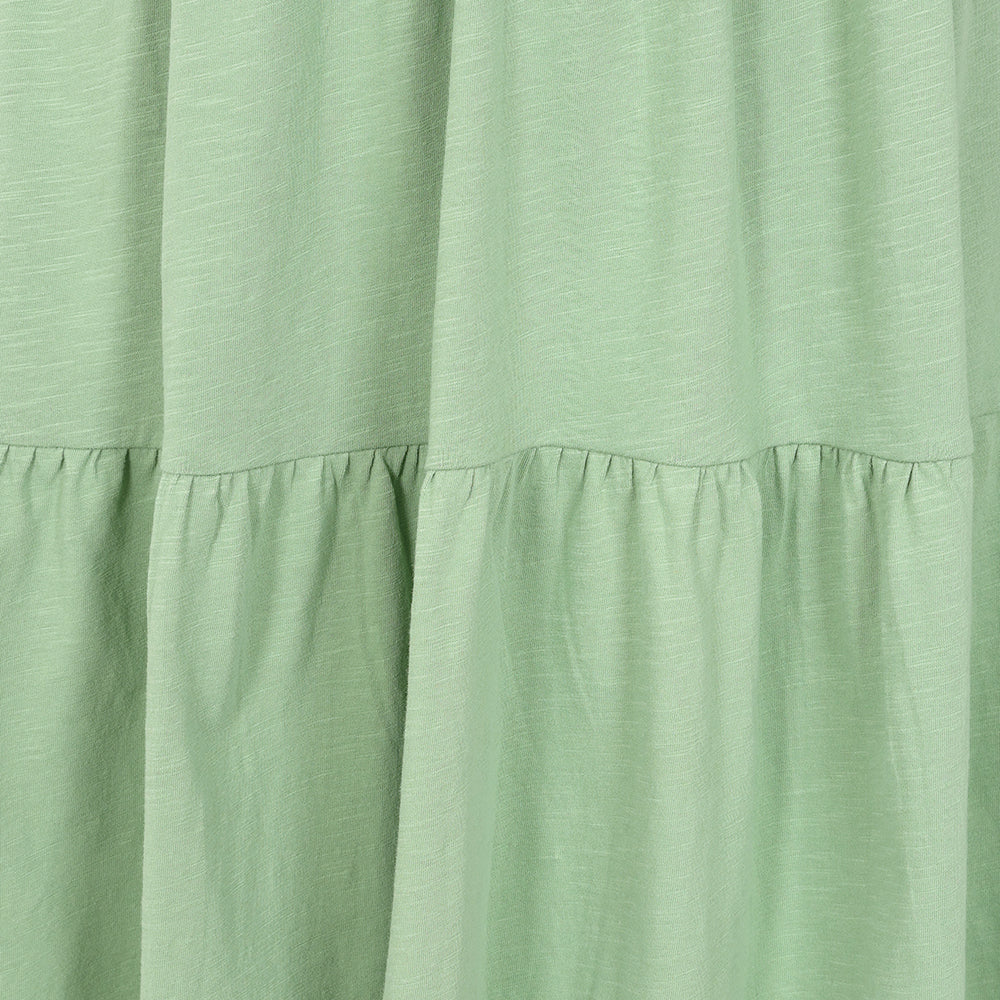 LJ524 - Ladies Tiered Dress - Grass